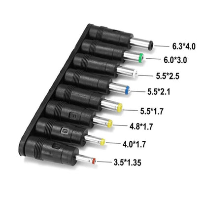 Type C To DC Power Boost Cable 5V/9V/12V/15V/20V Boost Line 8 Adapters USB C To DC Jack Connector Fast Charging For Wifi Router
