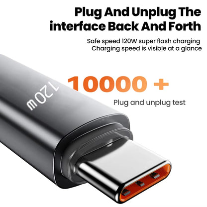 NNBILI 120W Car Type C to USB C Fast Charging For iPhone 17 16 USB A To Type C Spring Telescopic Cable For Samsung Xiaomi Huawei