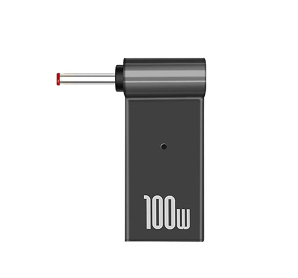 PD 100W Laptop Power Charger Supply Adapter 5A 20V Connector Female Type-C To DC Male Jack Plug Converter For Lenovo/HP/DELL